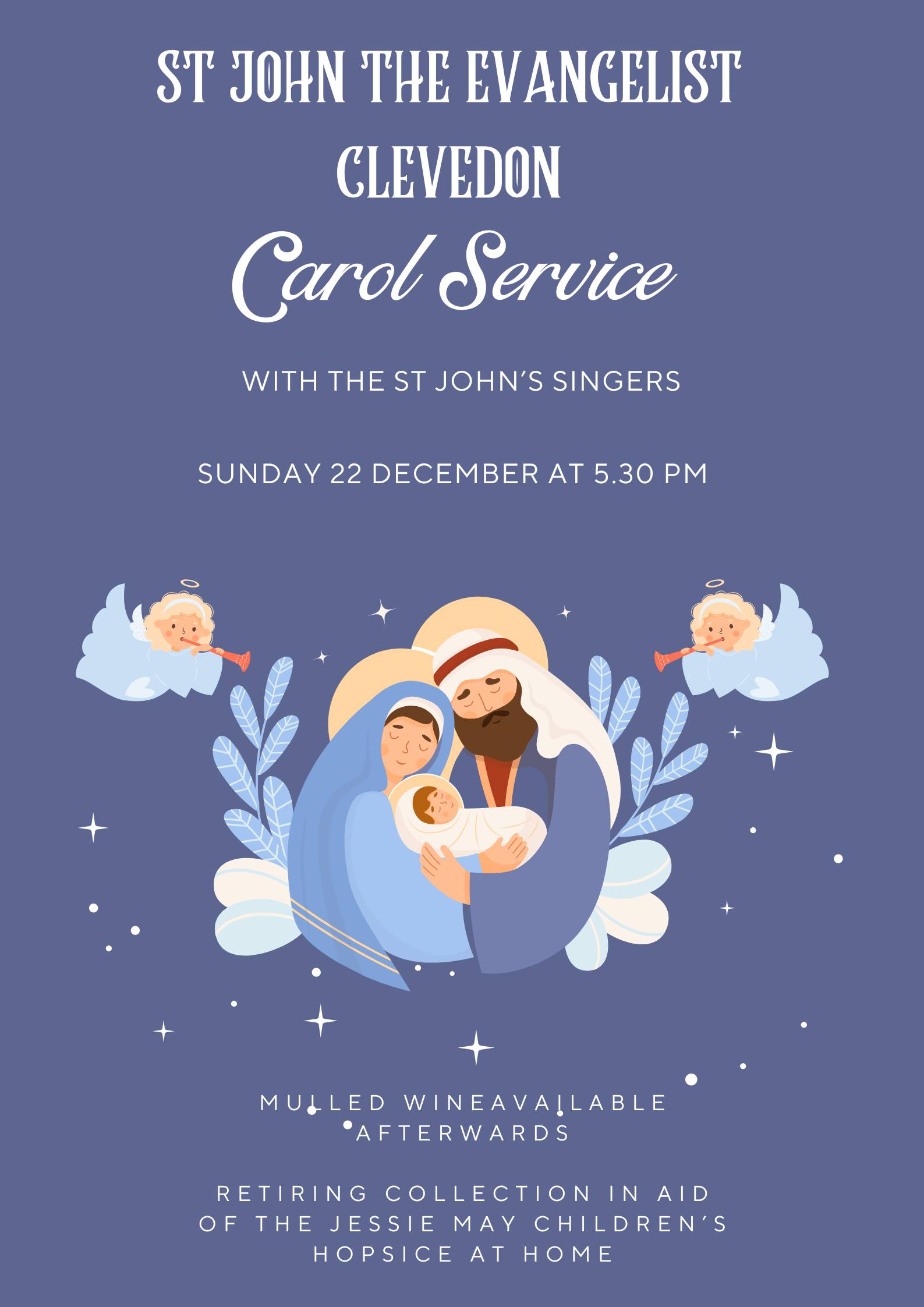 Carol Service 2024, Sunday 22 December, 5.30 PM